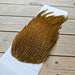 Ewing Deceiver / Streamer Patch - Golden Olive Grizzly fly tying feathers