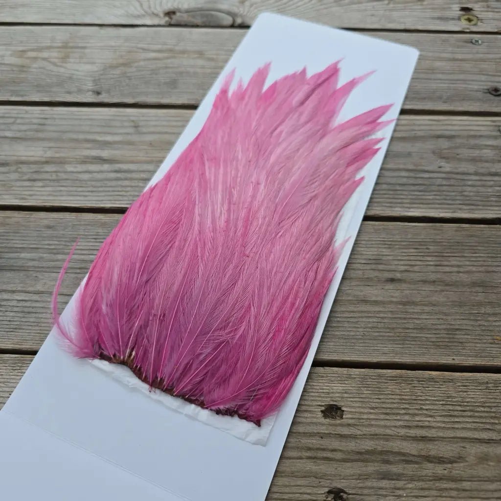 Ewing Deceiver / Streamer Patch - Light Pink fly tying feathers