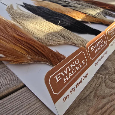 Ewing - Ewing Dry Fly Half Cock Capes - Upavon Fly Fishing