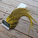 Ewing Woolly Bugger Pack - Yellow Grizzly fly tying feathers