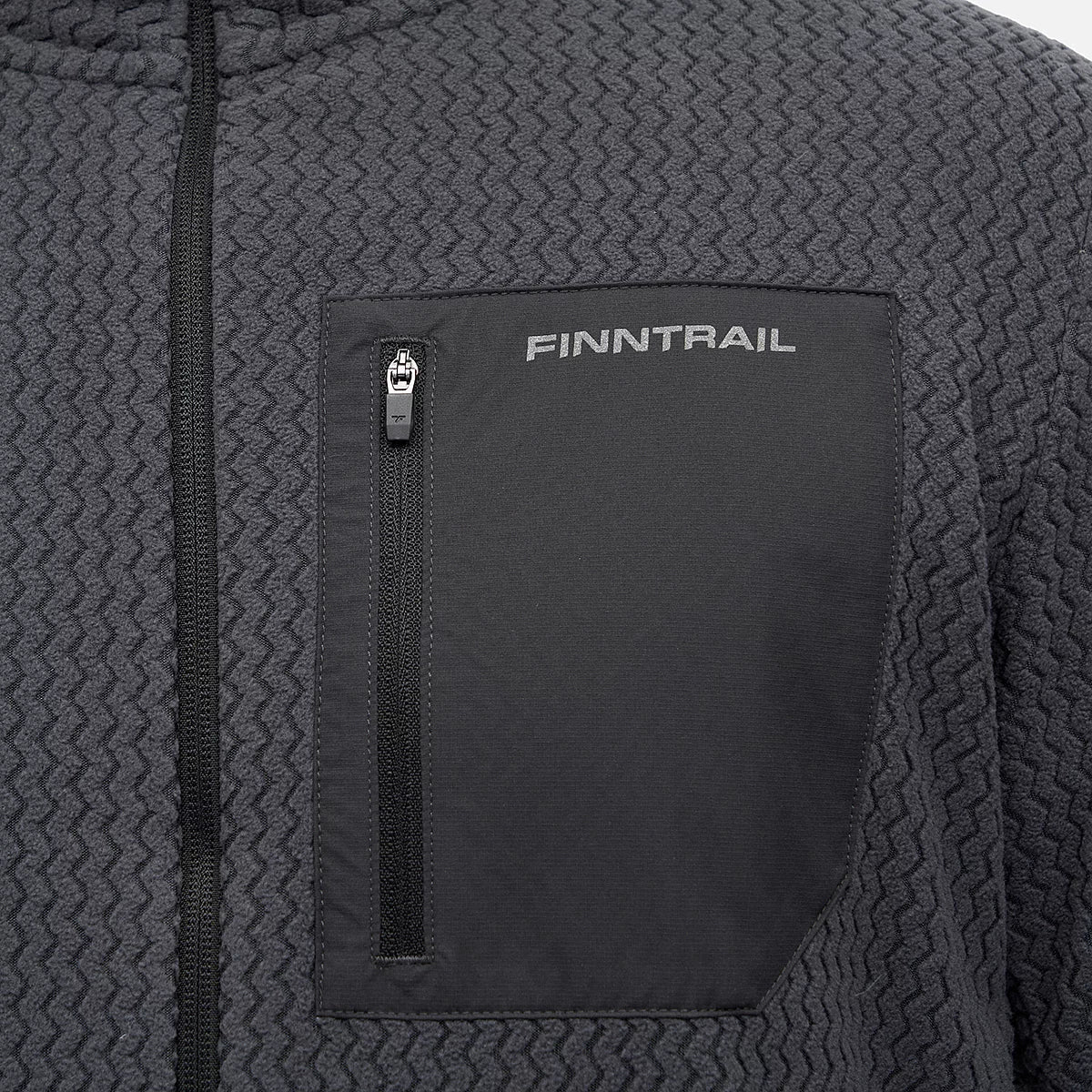 Finntrail - Finntrail Flow Dark Grey Fleece Jacket - Upavon Fly Fishing