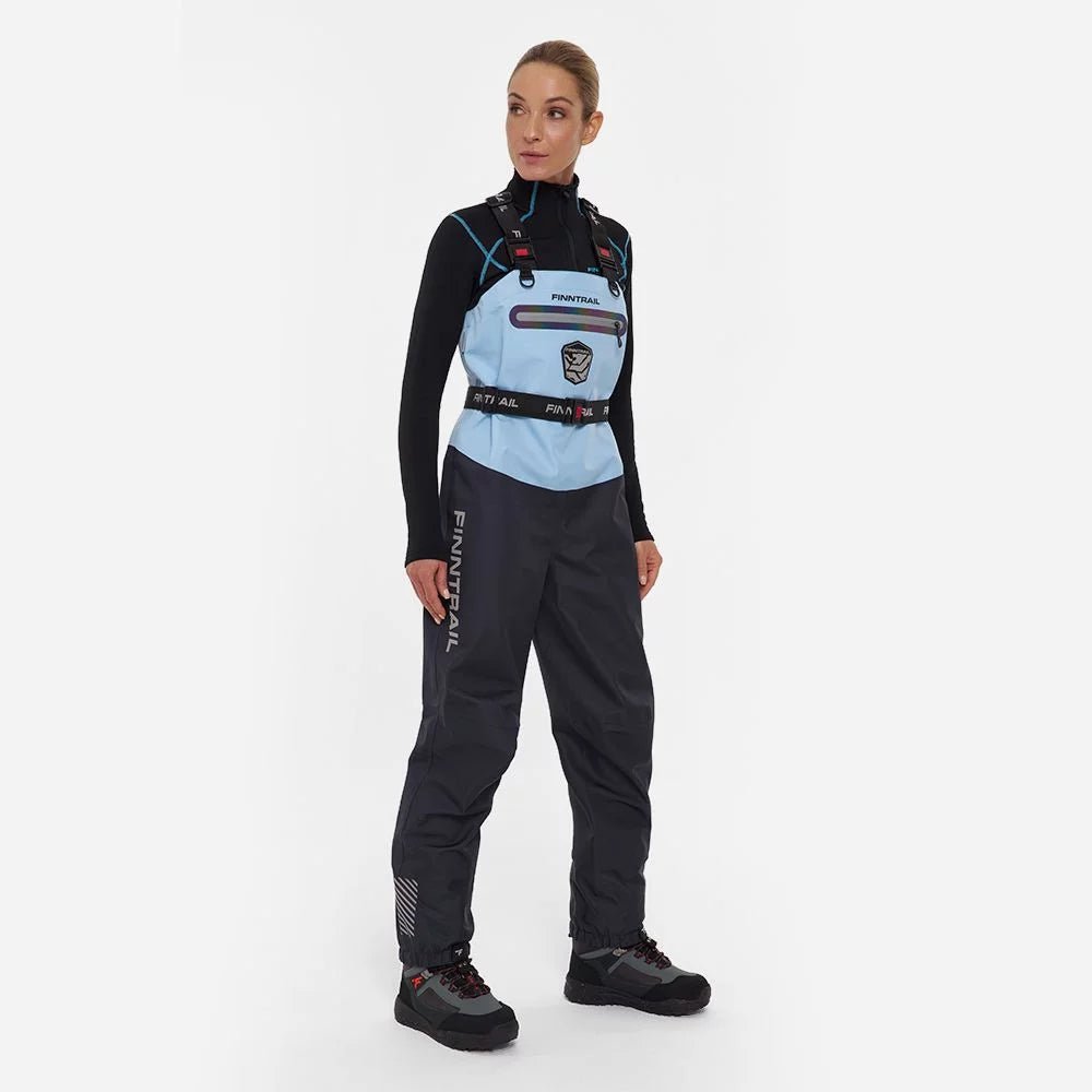 Finntrail Rachel 1520 Light Blue women's stockingfoot waders - image 4
