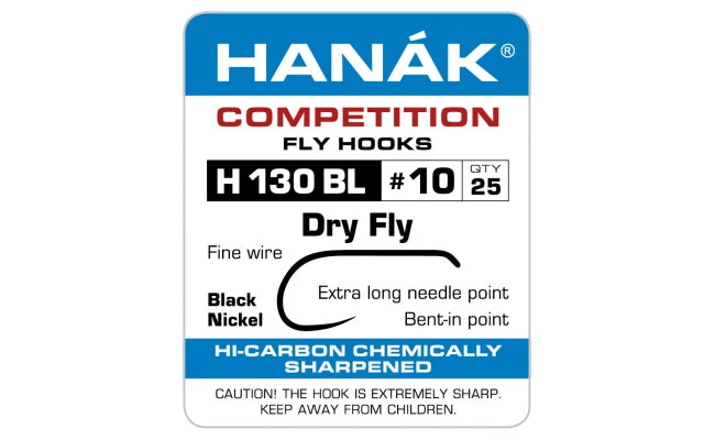 Dry Fly Hooks For Fly Tying – Model 100, High Carbon Steel, Qty 100, Bronze