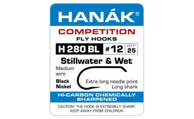 Hanak H280 BL Stillwater & Wet Wave Point Hooks - Upavon Fly Fishing