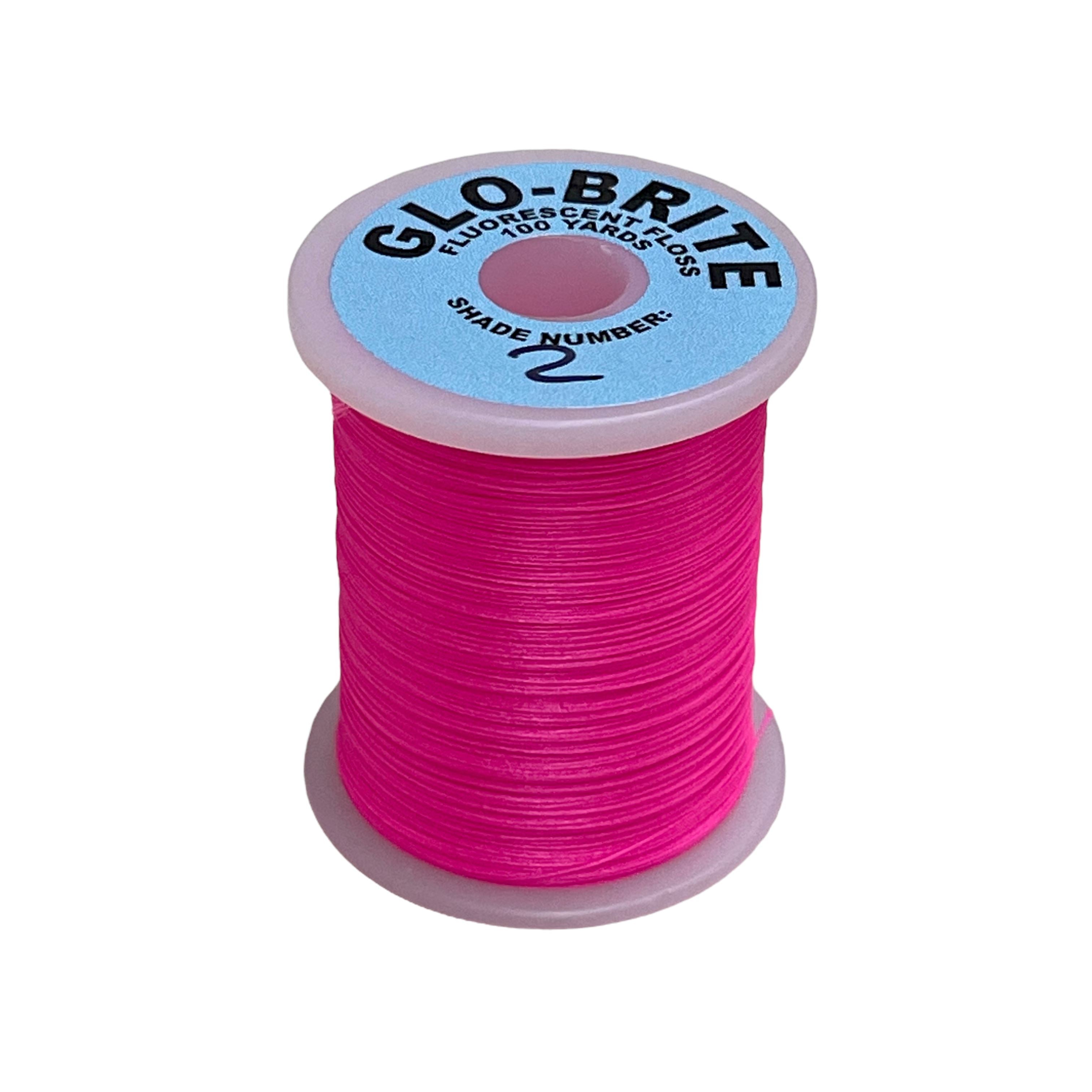 Glo-Brite floss 100yd - Upavon Fly Fishing