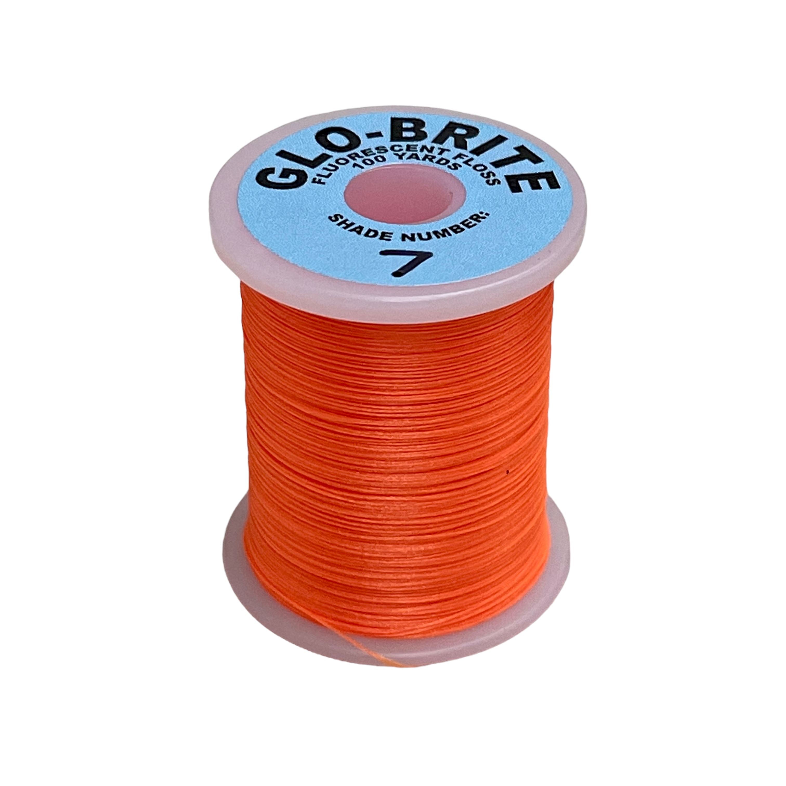 Glo-Brite floss 100yd - Upavon Fly Fishing