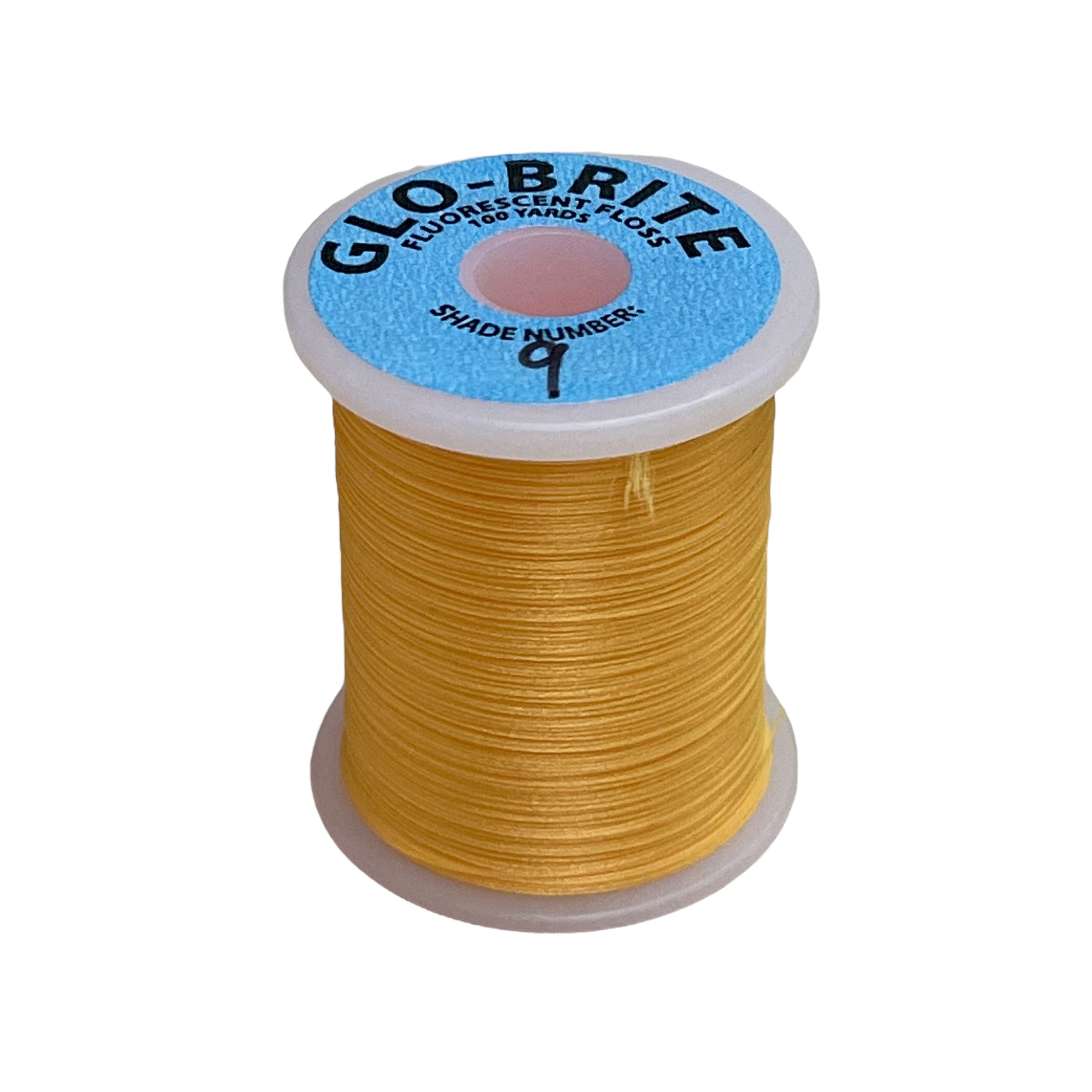 Glo-Brite floss 100yd - Upavon Fly Fishing