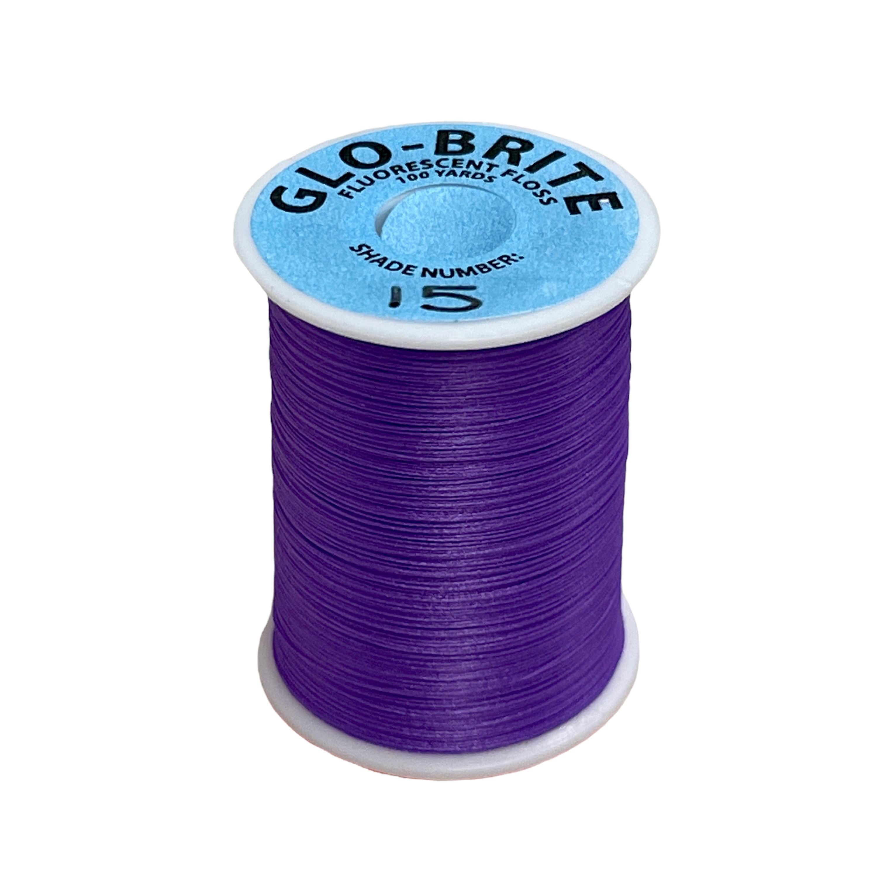 Glo-Brite floss 100yd - Upavon Fly Fishing