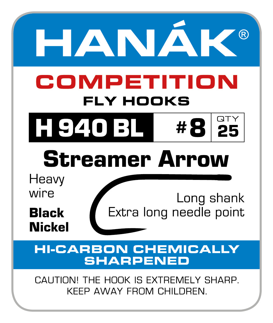 Hanak Competition H 940 BL Streamer Arrow hook