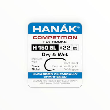 Hanak Competition - Hanak H150 BL Dry & Wet Hooks - Upavon Fly Fishing