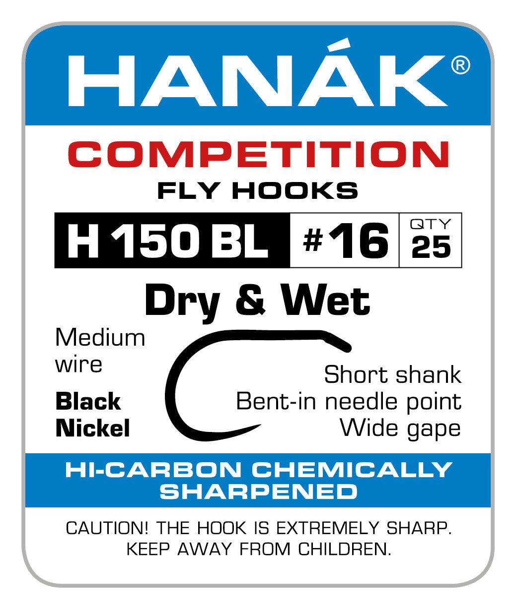 Hanak H150 BL Dry & Wet Hooks