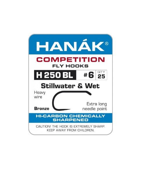 Hanak Competition - Hanak H250 BL Stillwater & Wet Hooks - Upavon Fly Fishing