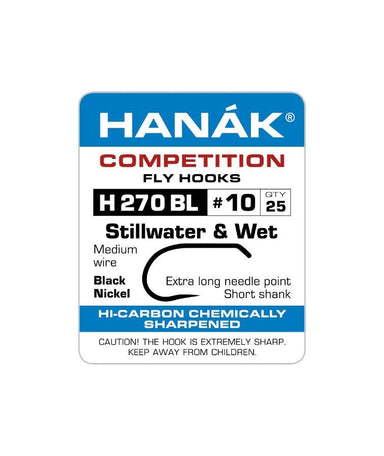 Hanak Competition - Hanak H270 BL Stillwater & Wet Wave Point Hooks - Upavon Fly Fishing