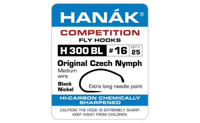 Hanak H300 BL Czech Nymph Hooks