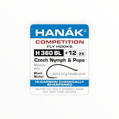 Hanak Competition - Hanak H360 BL CN & Pupa Hooks - Upavon Fly Fishing