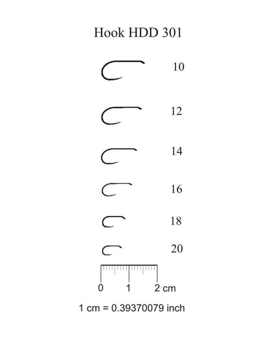 DOHIKU Dry Barbless Hooks - HDD 301 - Upavon Fly Fishing