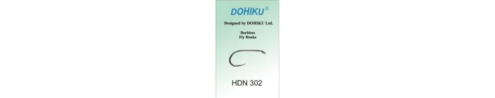 DOHIKU Nymph Barbless Hooks - HDN 302 - Upavon Fly Fishing