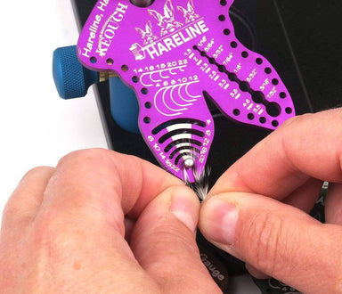 Hareline Hackle, Hook and Bead Gauge - Upavon Fly Fishing