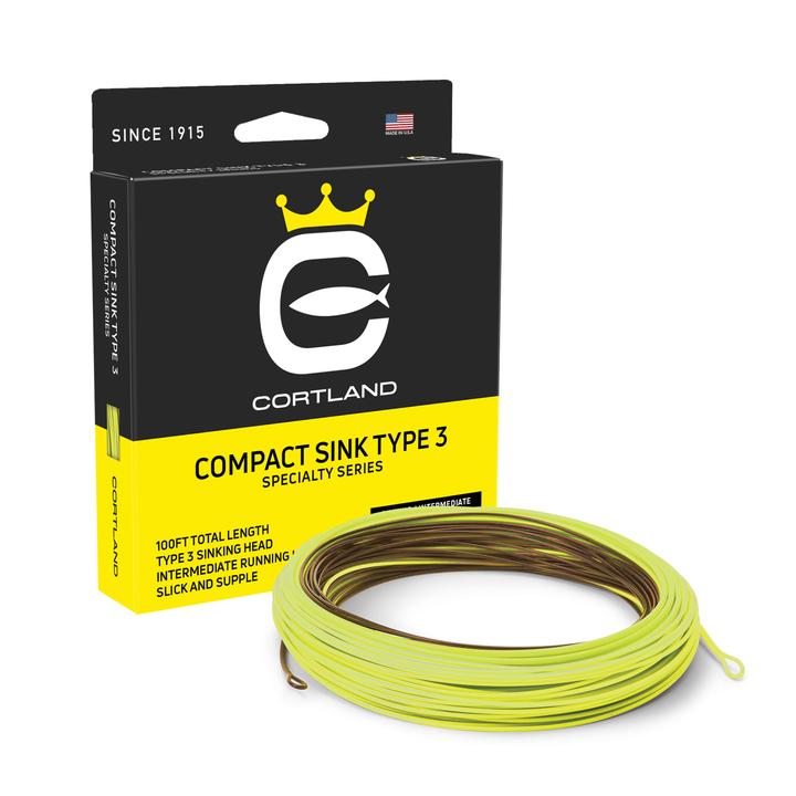 Cortland 444 Compact Sink Di3 Fly Line - Upavon Fly Fishing