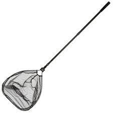 Snowbee Folding Head Trout / Sea-Trout Net with Telescopic Handle - Upavon Fly Fishing
