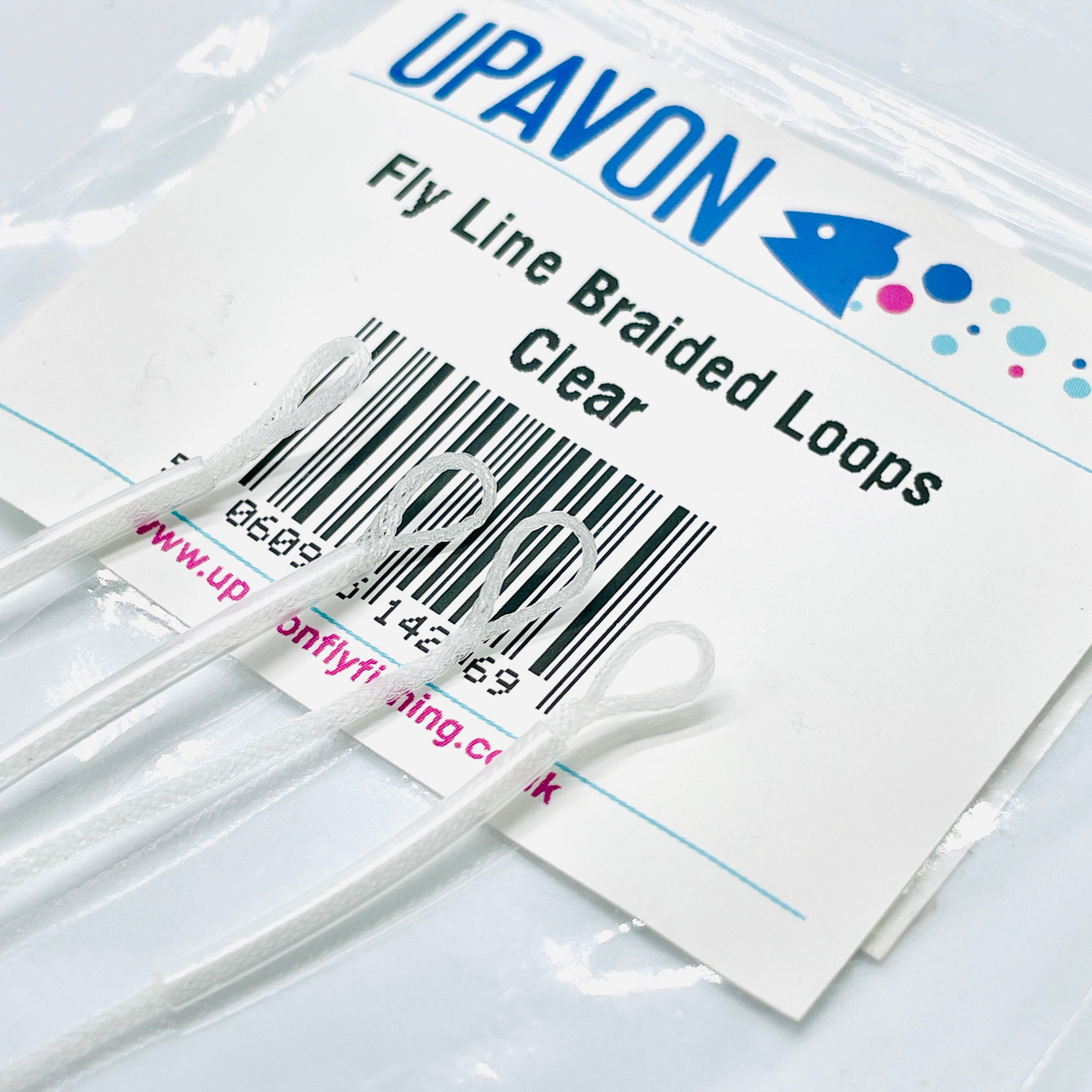 Upavon Clear Shrink Tube Fly Line Braided Loops - Upavon Fly Fishing