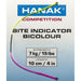 Hanak Competition Tricolour Braided Strike Indicator