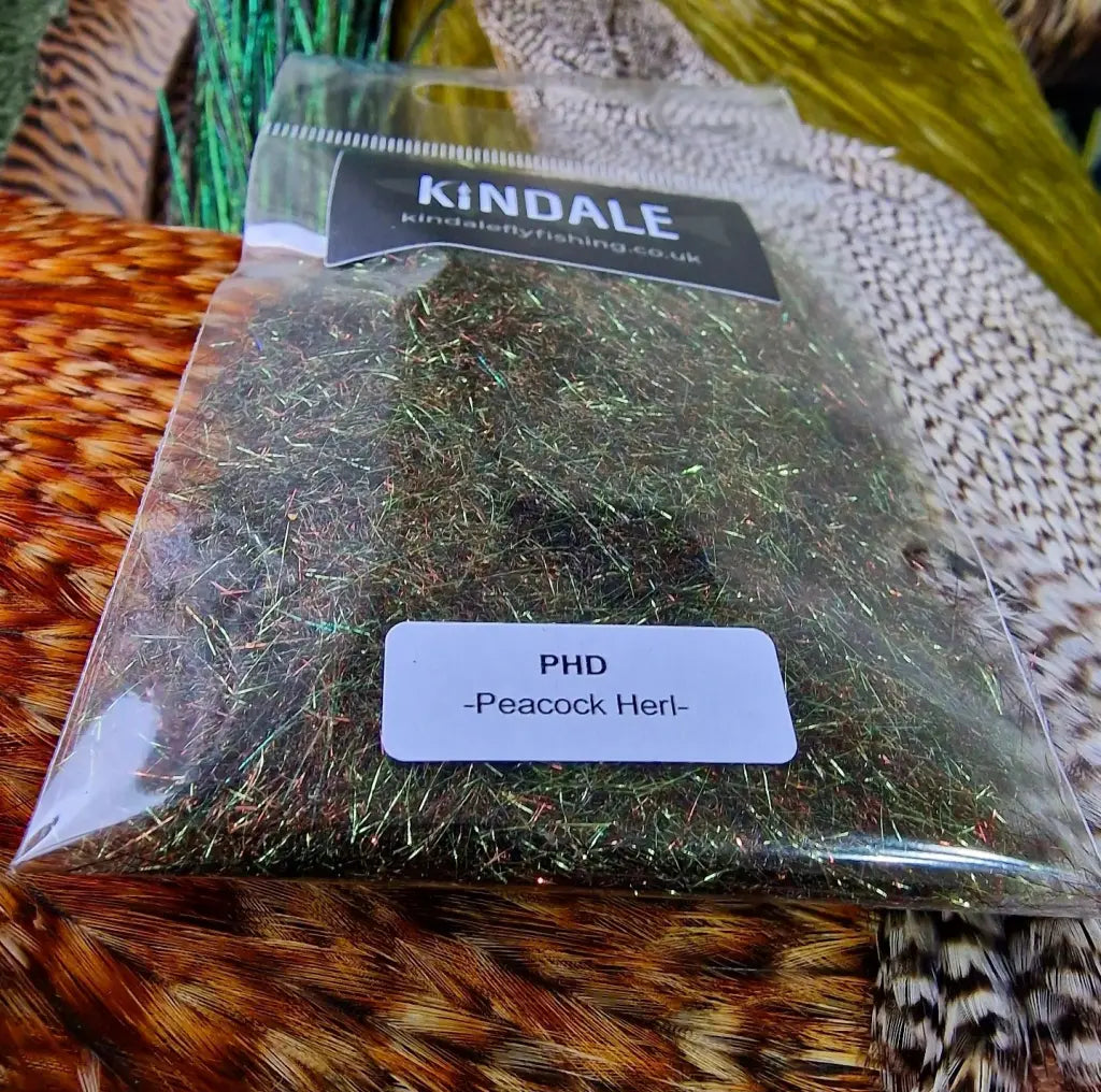 Kindale PHD Peacock Herl Dubbing - Peacock Herl