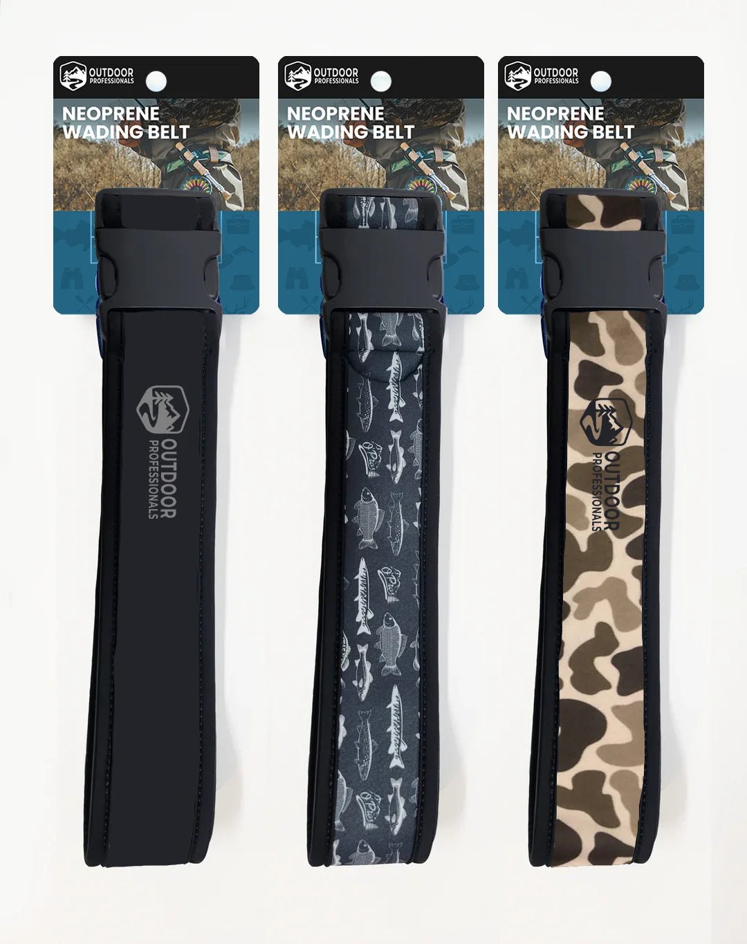Outdoor Professionals - O'Pros Premium Neoprene Wading Belt - Upavon Fly Fishing