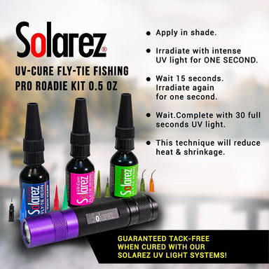 Solarez UV-Cure Fly-Tie Pro Roadie Kit - Upavon Fly Fishing