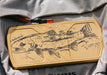Cling Mag Grab King of Colour Delta in gold with David Danforth Rainbow Trout artwork