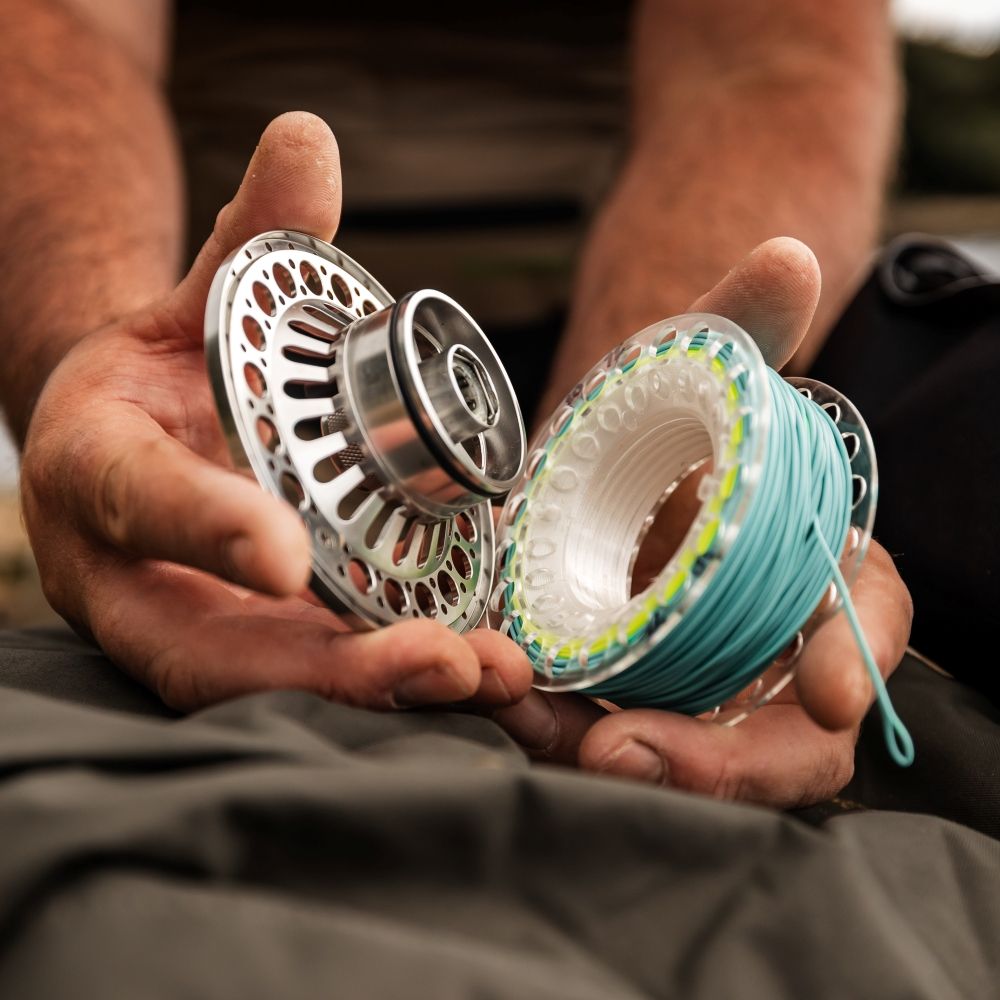 Snowbee Spectre #7/8 Cassette Fly Reel Kit - Silver