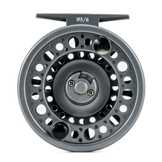 Snowbee - Snowbee Classic 2 Fly Reel 7/8 (Gun Metal Silver) - Upavon Fly Fishing