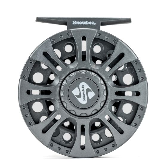 Snowbee - Snowbee Classic 2 Fly Reel 7/8 (Gun Metal Silver) - Upavon Fly Fishing
