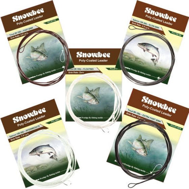 Snowbee - Snowbee Poly-Coated Leader - 5' Trout 0.40mm - Upavon Fly Fishing