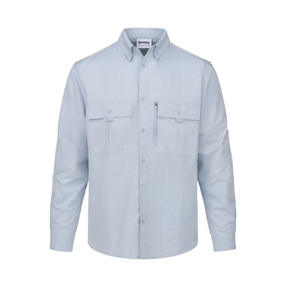 Snowbee - Snowbee Prestige Technical Fishing Shirt - Blue - Upavon Fly Fishing