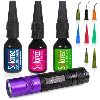 Solarez - Solarez UV-Cure Fly-Tie Pro Roadie Kit - Upavon Fly Fishing