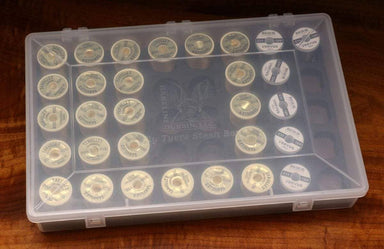 Hareline Fly Tyers Thread / Spool Stash Box - Upavon Fly Fishing