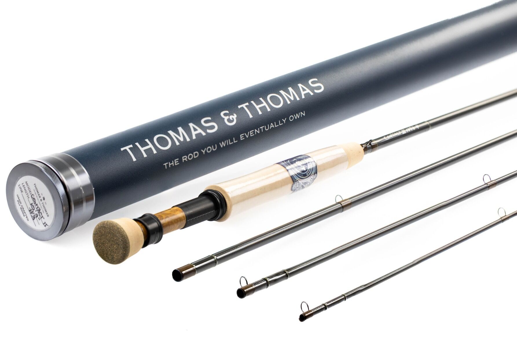 Thomas & Thomas Contact II 10ft 3wt fly rod with rod tube