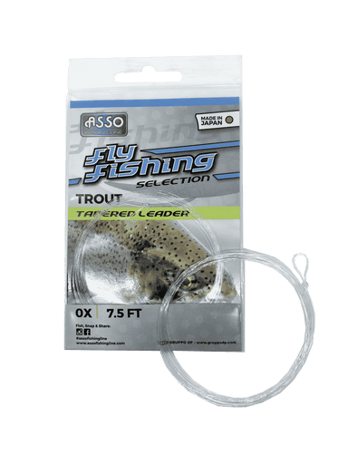 Asso Trout Tapered Leader - Upavon Fly Fishing