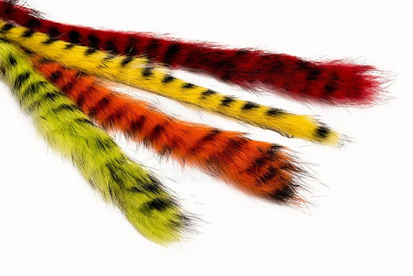Troutline Rabbit Barred Zonker Strips - Upavon Fly Fishing