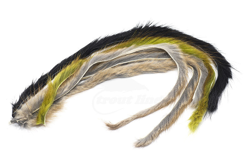 Troutline Muskrat Zonker Strips 3mm - Upavon Fly Fishing