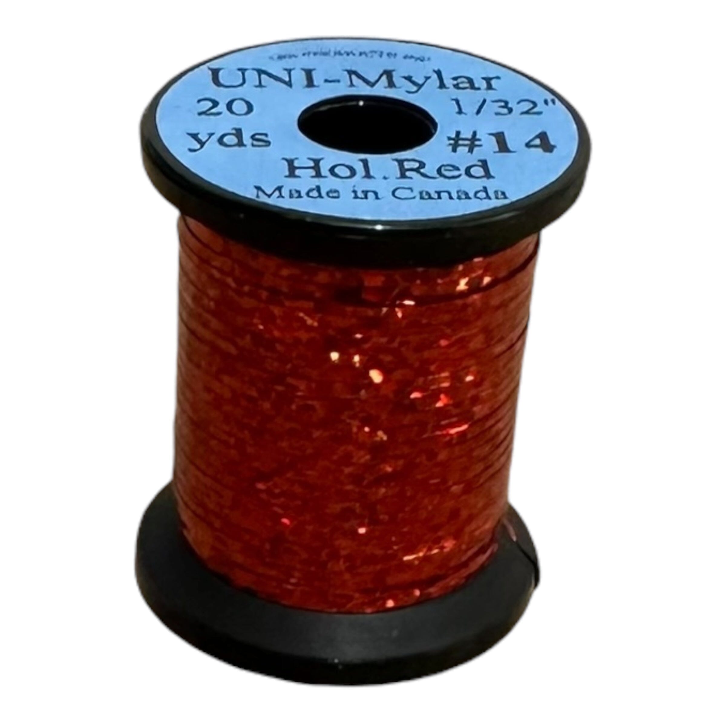 Uni Holographic Mylar Tinsel - Upavon Fly Fishing
