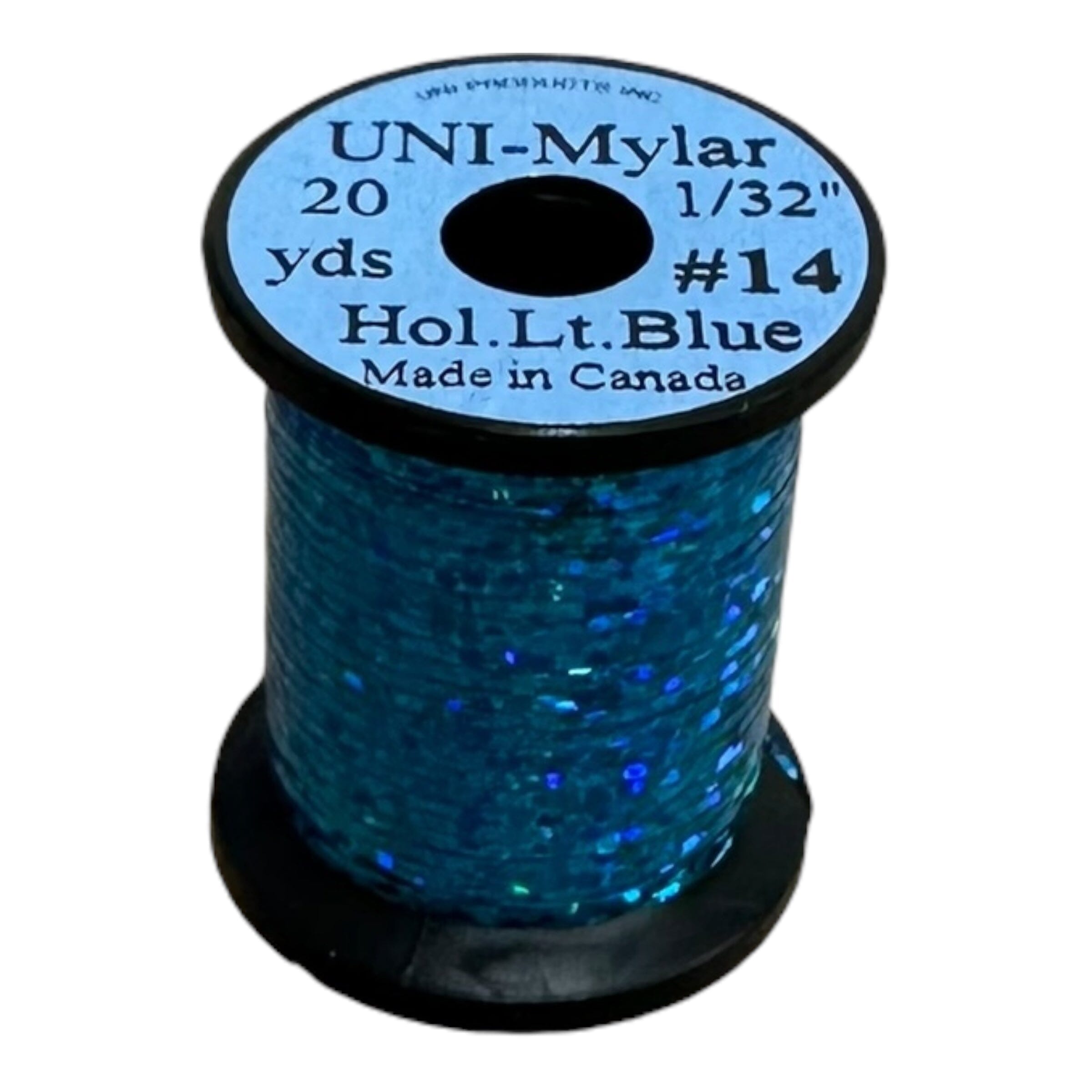 Uni Holographic Mylar Tinsel - Upavon Fly Fishing