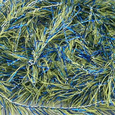 Upavon Blue Flash Damsel Straggle Hackle - Upavon Fly Fishing
