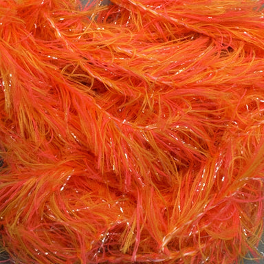 Upavon Two Tone Flame Straggle Hackle - Upavon Fly Fishing