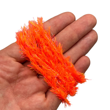 Upavon Two Tone Flame Straggle Hackle - Upavon Fly Fishing
