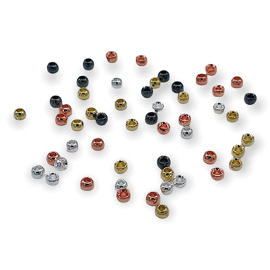 Upavon Countersunk Metallic Tungsten Beads - Upavon Fly Fishing