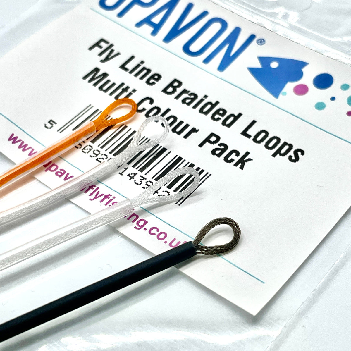 Upavon Multi Colour Shrink Tube Fly Line Braided Loops | Upavon Fly Fishing