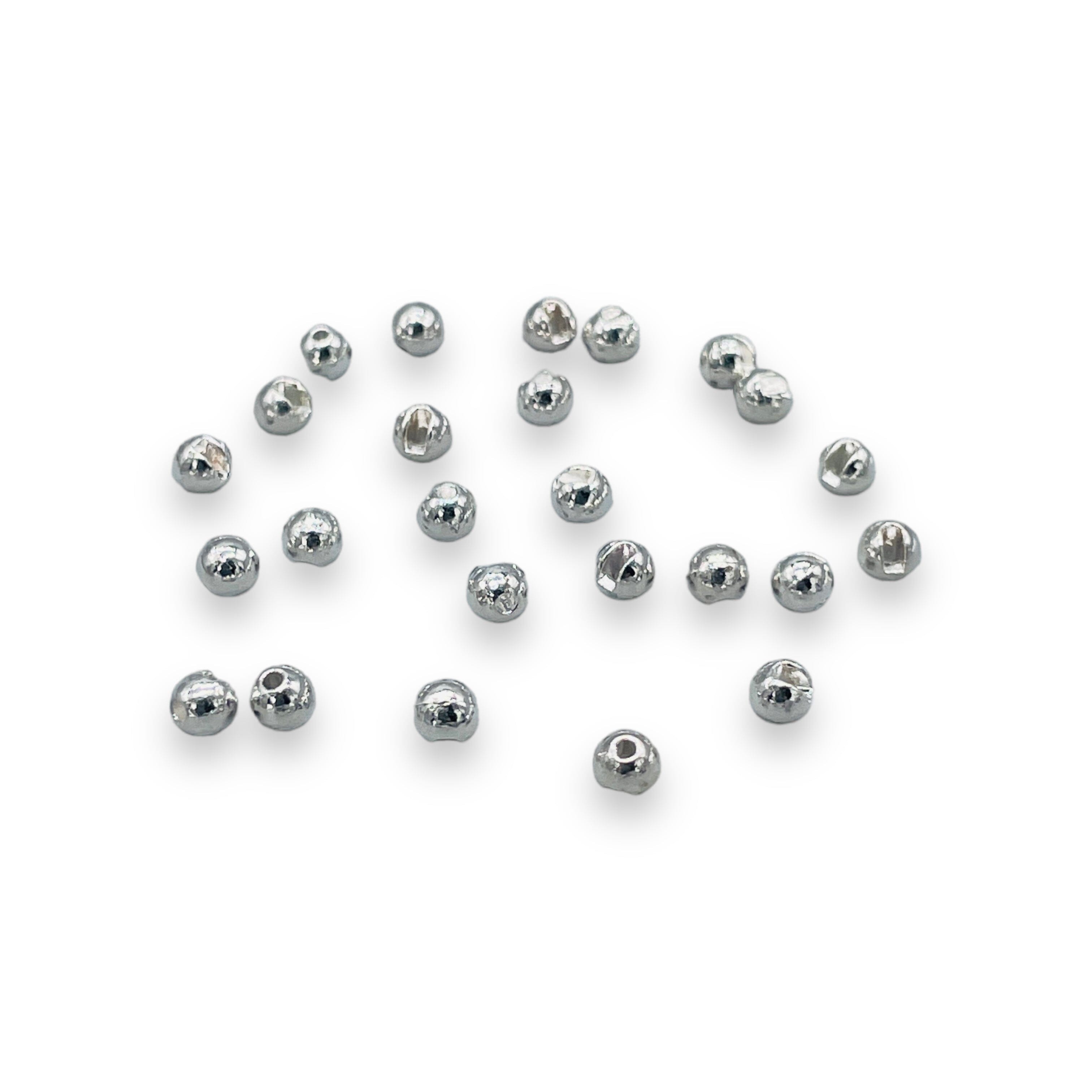 Upavon Slotted Metallic Tungsten Beads