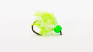 UPAVON FLY FISHING - Atomic Egg Toxic Green Weighted - Upavon Fly Fishing
